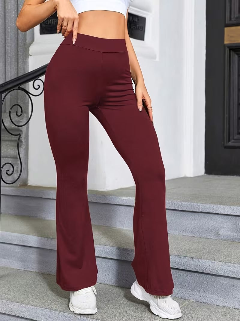 Women'S High-Waist Flare Pants