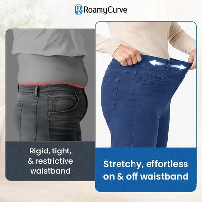 RoamyCurve - Tummy Control Stretch Jeans