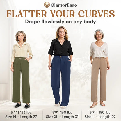 Perfect Drape High Rise Pull-On Stretch Pants