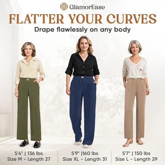Perfect Drape High Rise Pull-On Stretch Pants