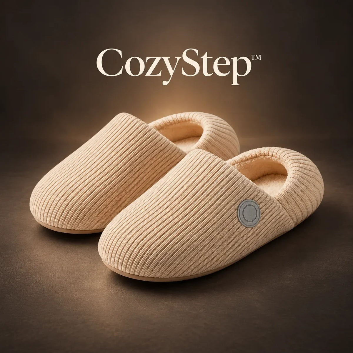 CozyStep — Rechargeable Heated Slippers