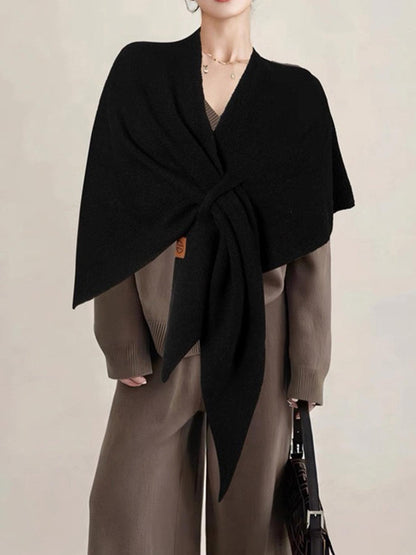 💝💝Women's Trendy Solid Knitted Shawl