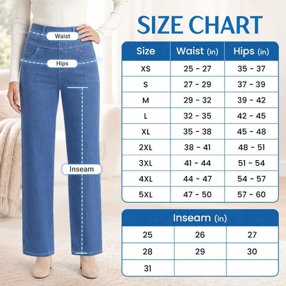 RoamyCurve - Tummy Control Stretch Jeans