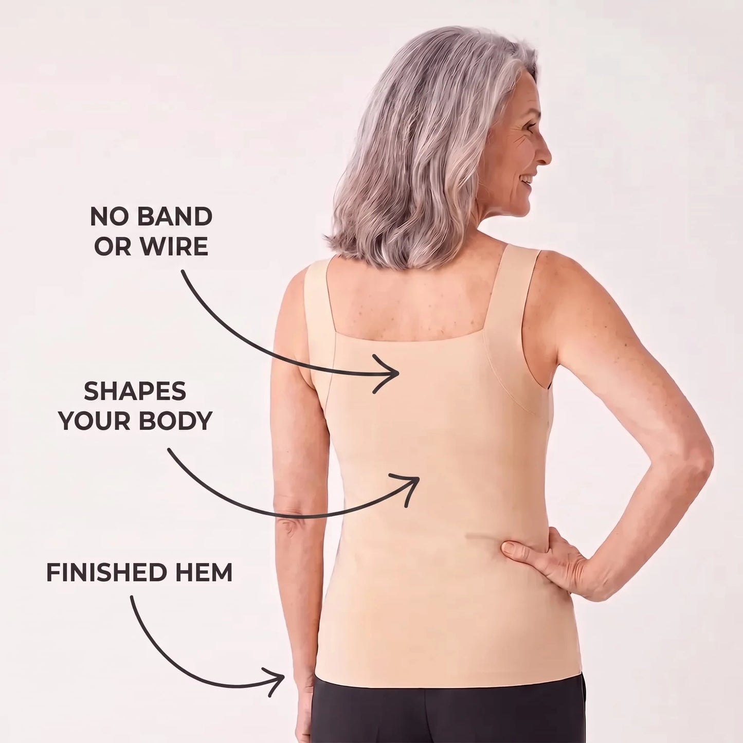 Band-Free Bra Tank