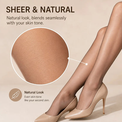 Women's Control Top Shaping Sheer Pantyhose