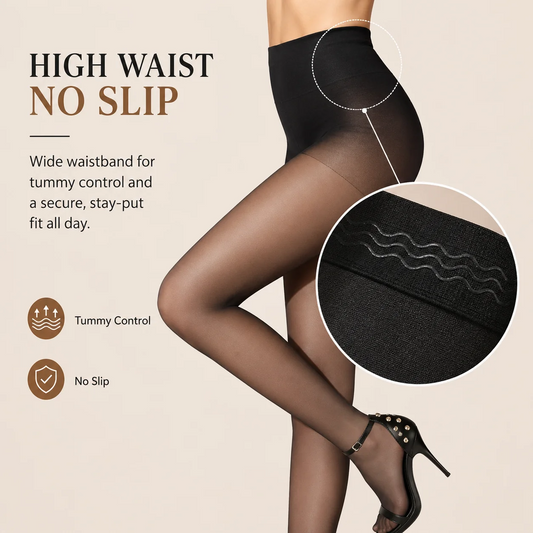 Women's Control Top Shaping Sheer Pantyhose