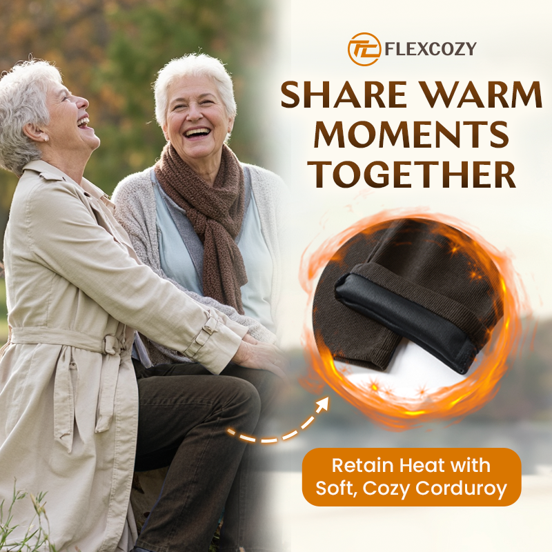 Cozy Stretch Corduroy Pants for Seniors