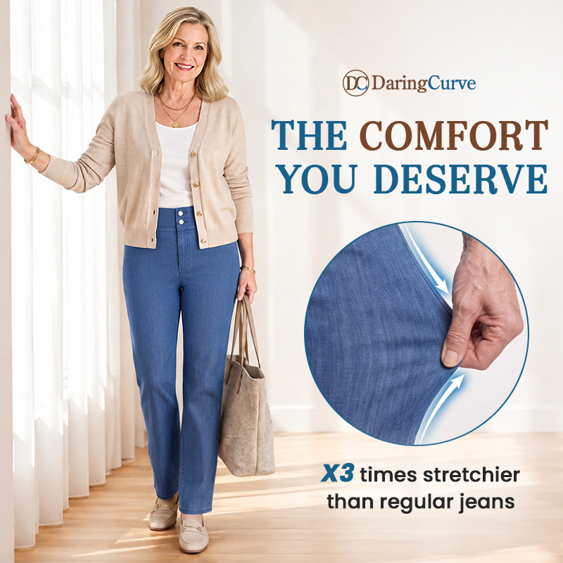 Comfort Shaping EveryWear Stretchy Straight Jeans