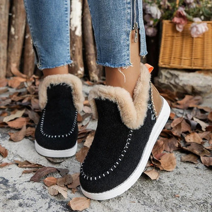 ❄️ Women's winter boots - anti-slip, warm artificial lining and all-day comfort