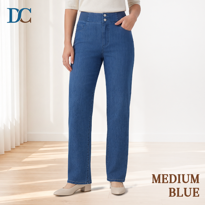 Comfort Shaping EveryWear Stretchy Straight Jeans