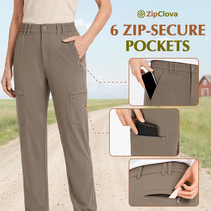 Women's Comfort Stretch Quick-Dry Cargo Pants