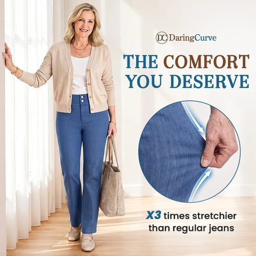 Comfort Shaping EveryWear Stretchy Straight Jeans