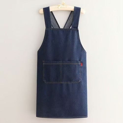 Cloud-Fit Denim Apron