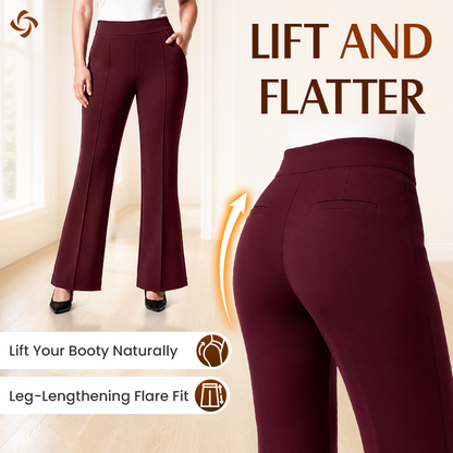 The Comfort Flex Tummy-Control Ponte Pants for Women 50+