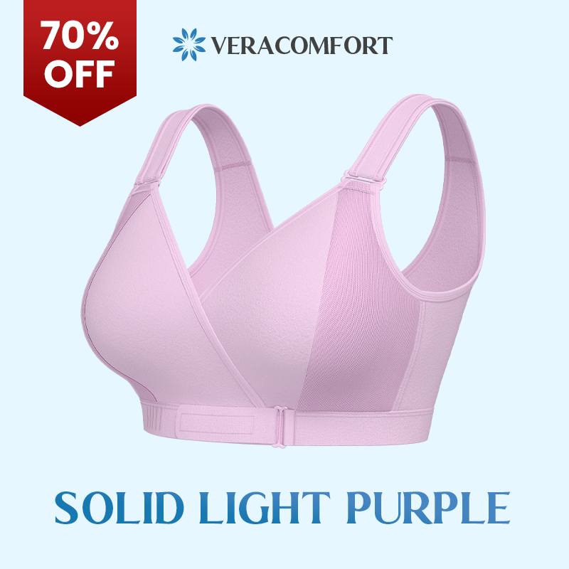 Veracomfort - Velcro Front-Wrap & Straps Adaptive Comfort Bra