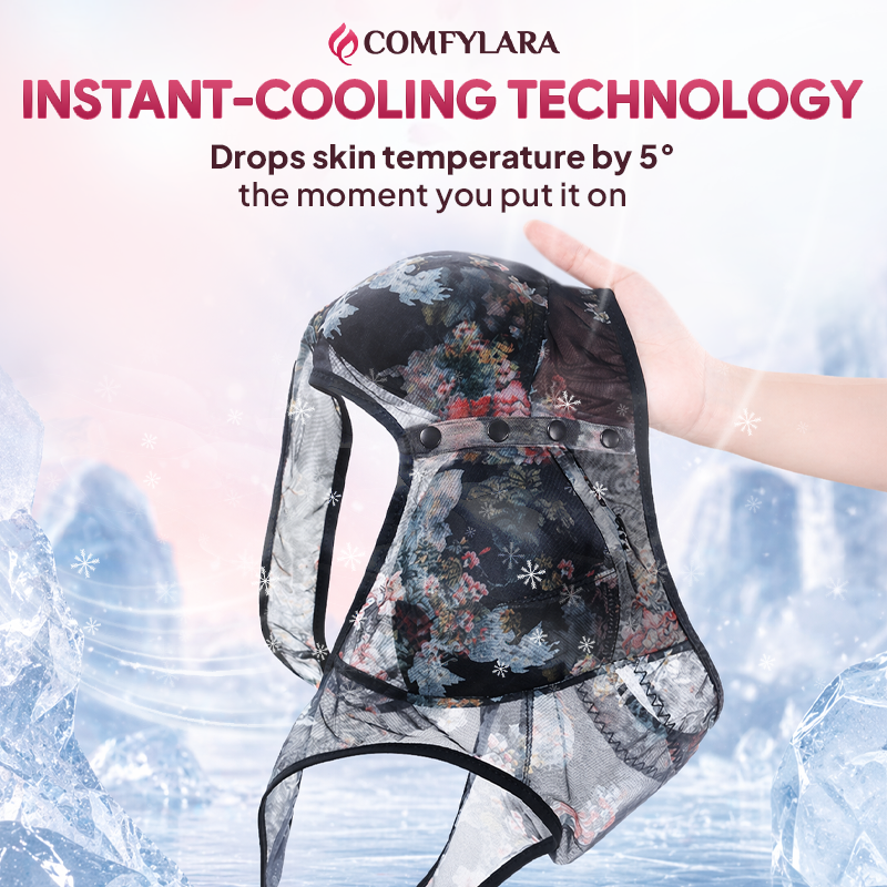 Instant Cool & Easy-Snap Bra For Seniors