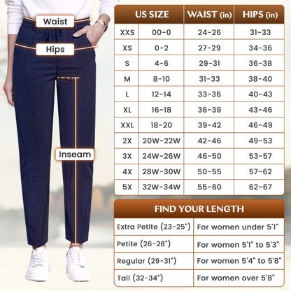 Cozy Stretch Corduroy Pants for Seniors
