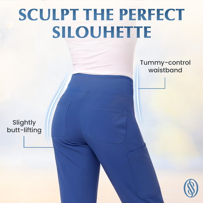Women's Tummy-control Ultra Stretch Scrub Pants
