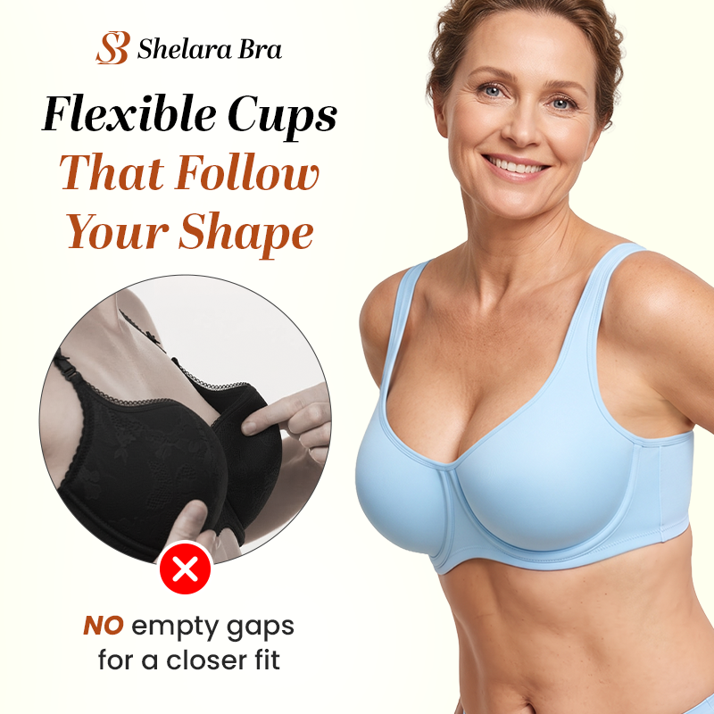 Shelara Bra - Outside-Wire Seamless Support Bra