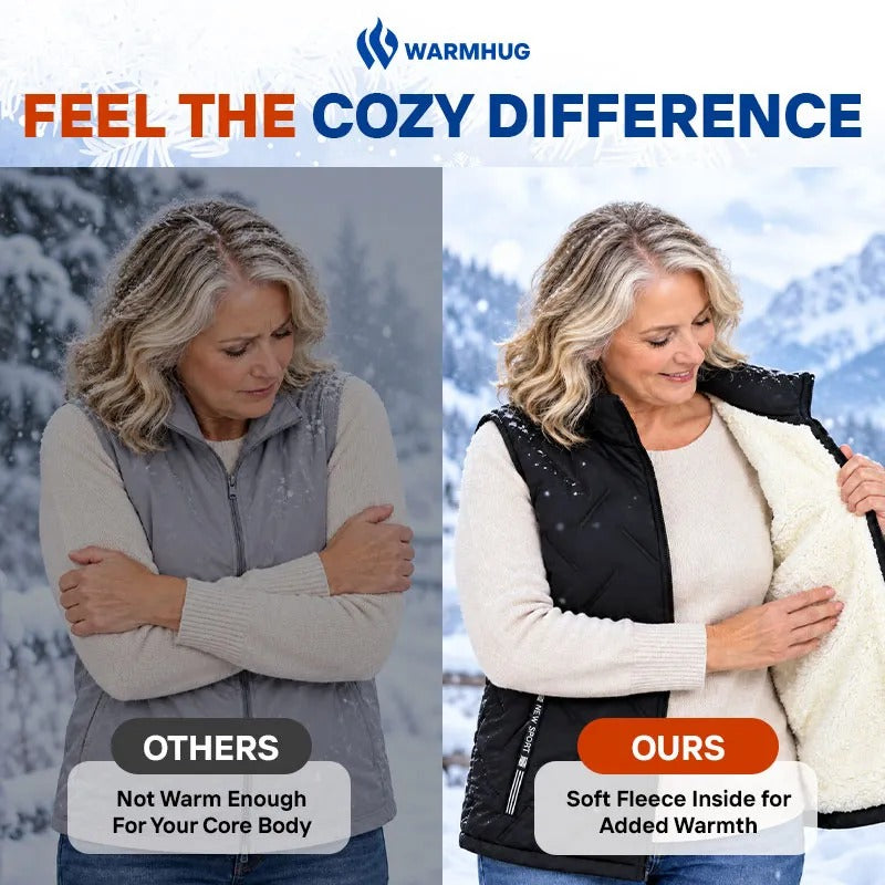 WarmHug - Waterproof Fleece-Lined Vest
