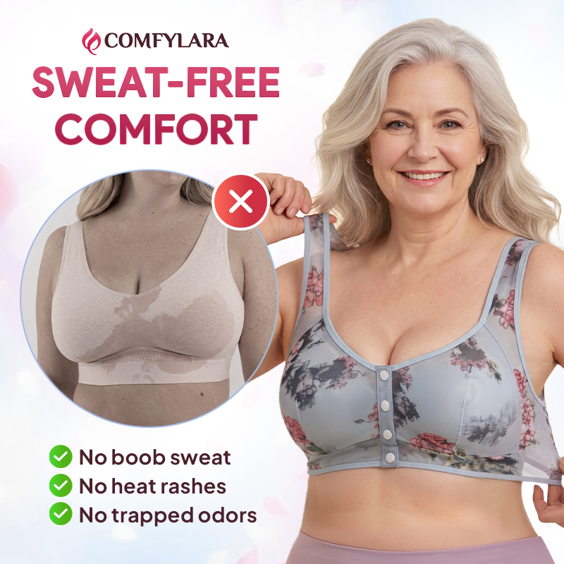 Instant Cool & Easy-Snap Bra For Seniors