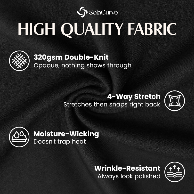 The Comfort Flex Tummy-Control Ponte Pants for Women 50+