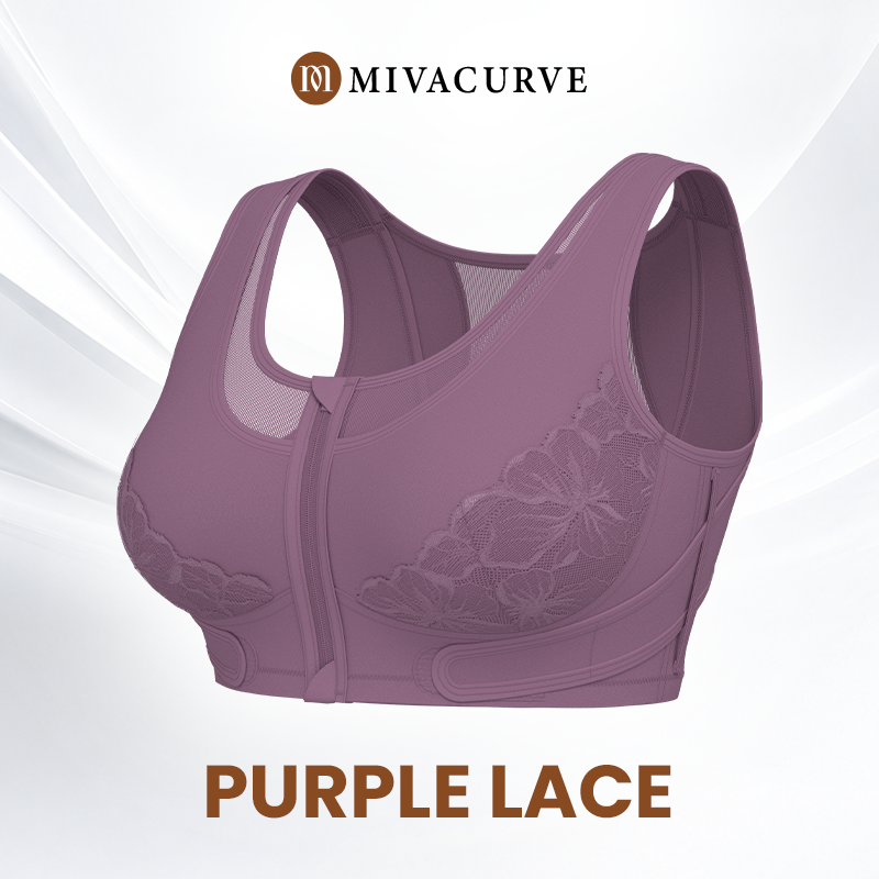 MivaCurve - Posture-Support & Bounce-Control Zipper Bra