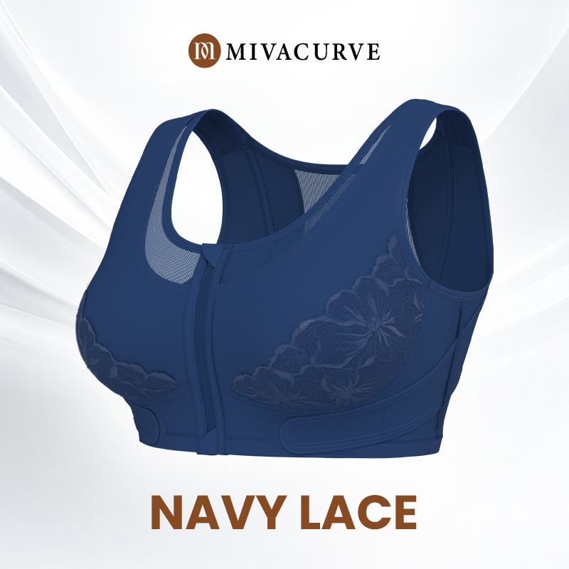 MivaCurve - Posture-Support & Bounce-Control Zipper Bra