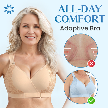 Veracomfort - Velcro Front-Wrap & Straps Adaptive Comfort Bra
