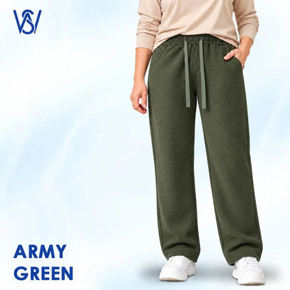 SoftyWarm - Women Cozy Fleece-Lined Relaxed Pants