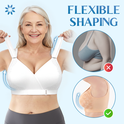 Veracomfort - Velcro Front-Wrap & Straps Adaptive Comfort Bra