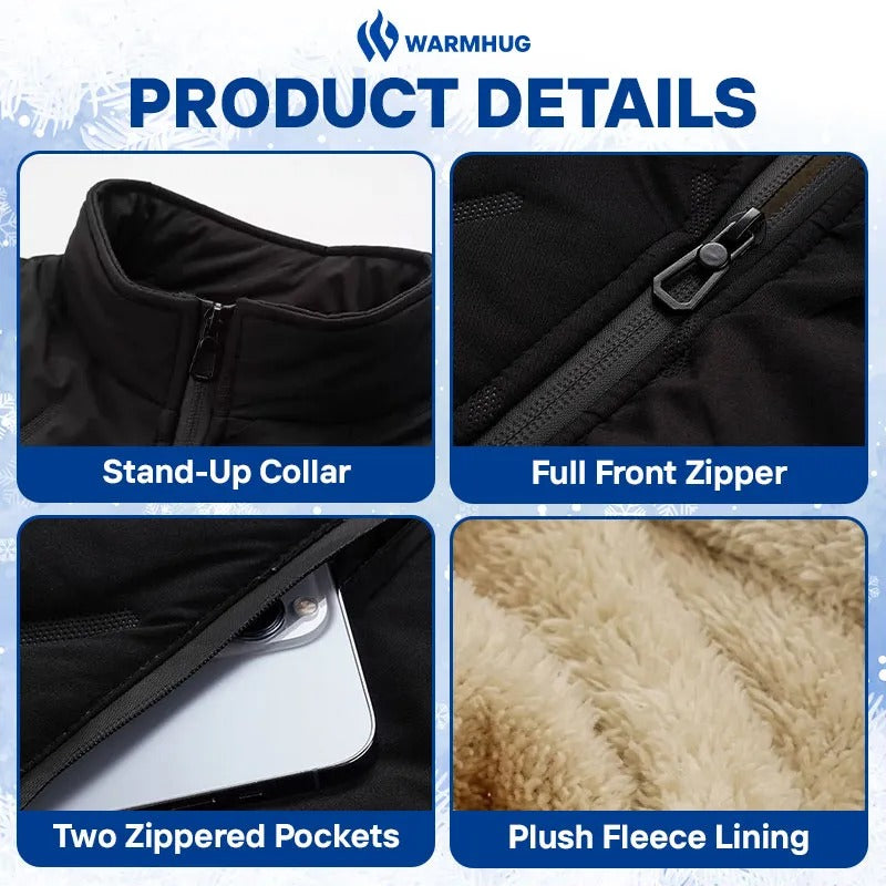 WarmHug - Waterproof Fleece-Lined Vest