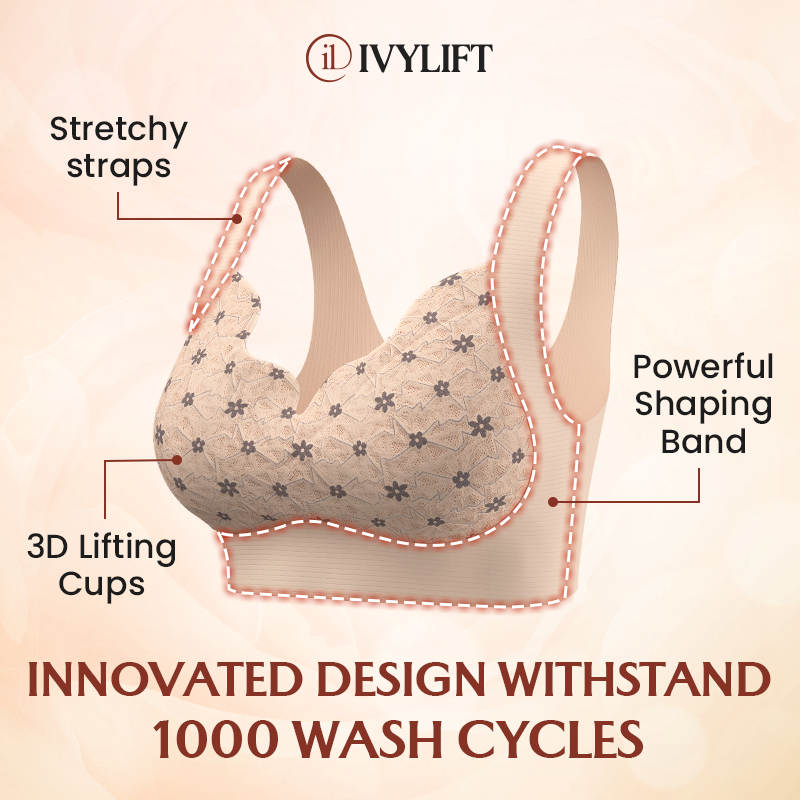 IvyLift - Seamless Wire-free Push-up Bra