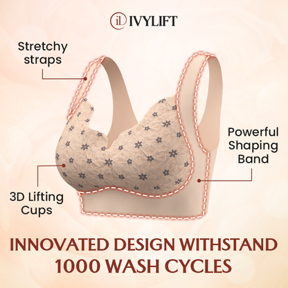 IvyLift - Seamless Wire-free Push-up Bra