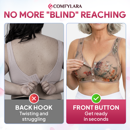 Instant Cool & Easy-Snap Bra For Seniors