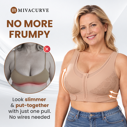 MivaCurve - Posture-Support & Bounce-Control Zipper Bra