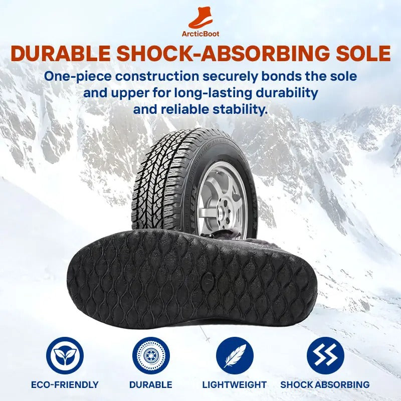 ArcticBoot - Thermal Waterproof Fleece-Lined Zip-Up Boots