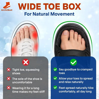 ArcticBoot - Thermal Waterproof Fleece-Lined Zip-Up Boots