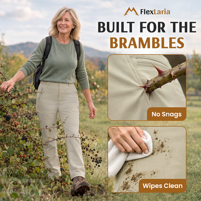 FlexLaria - Women's Stretch Outdoor Utility Cargo Pants
