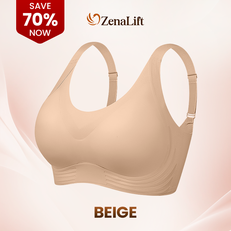 Supportive Wireless Lift Bra for All-Day Comfort