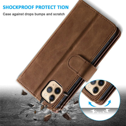 Luxury Zipper Wallet Phone Case for iPhone