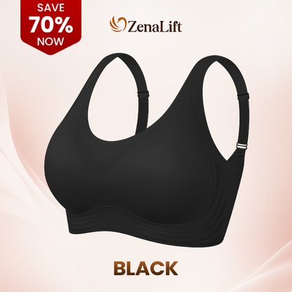 Supportive Wireless Lift Bra for All-Day Comfort