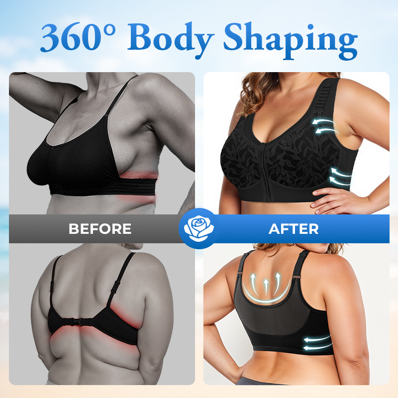 Ultimate Lifting Bounce Control Front Zipper Bra