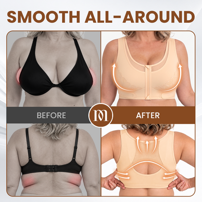 MivaCurve - Posture-Support & Bounce-Control Zipper Bra