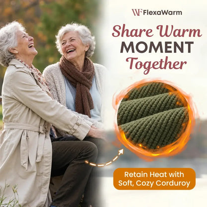 FlexaWarm - Cozy Stretch High-Waisted Corduroy Pants for Seniors