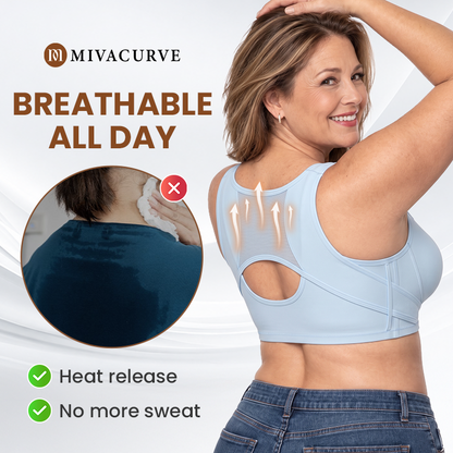MivaCurve - Posture-Support & Bounce-Control Zipper Bra