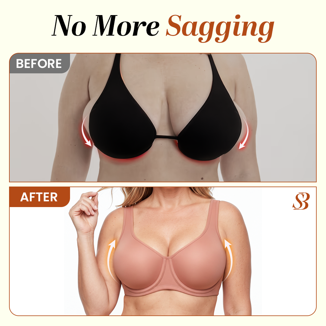 Shelara Bra - Outside-Wire Seamless Support Bra