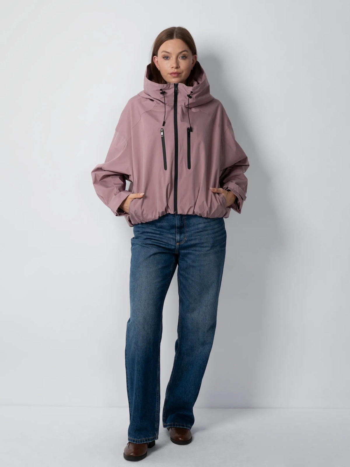 One Size Short Oversized Rain Jacket
