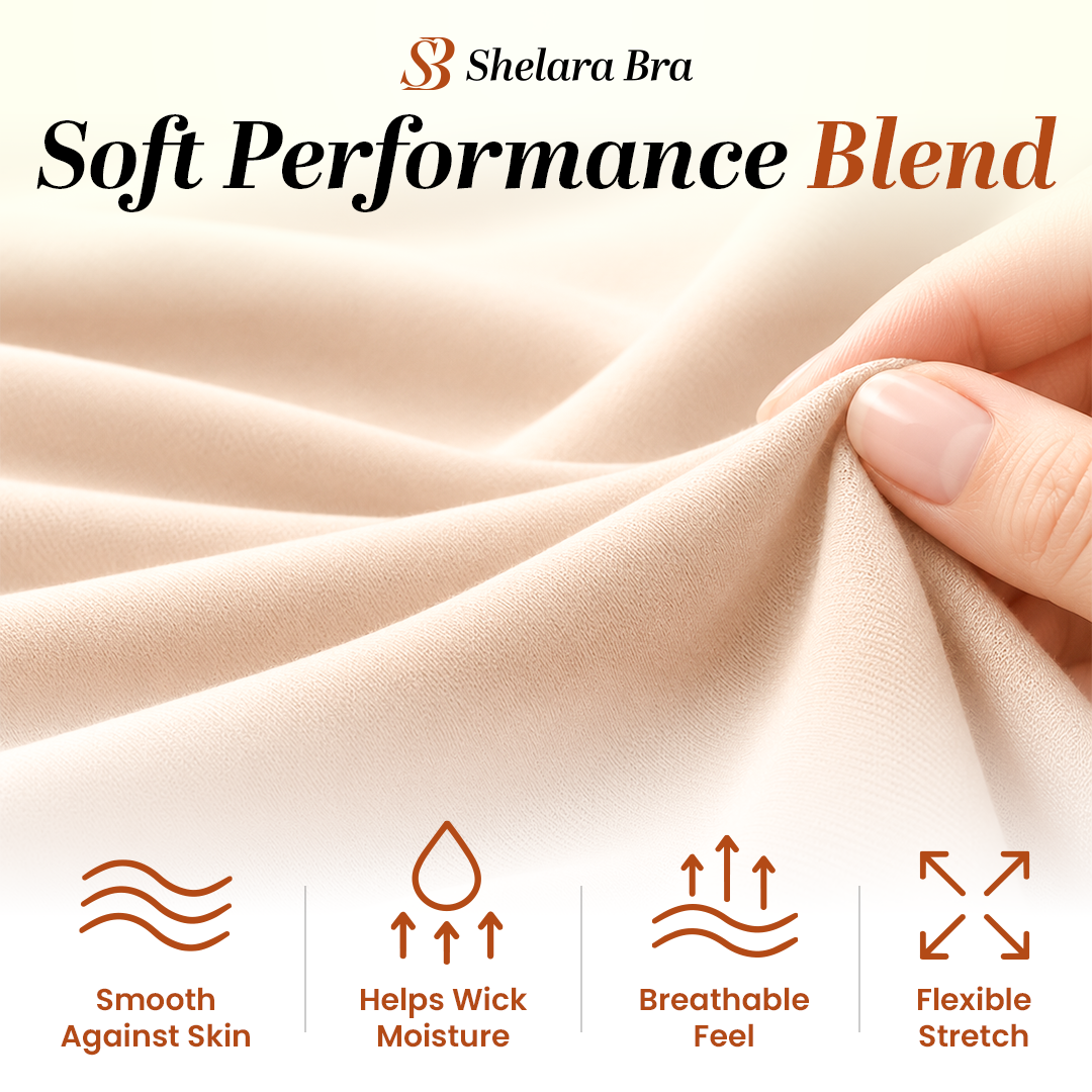 Shelara Bra - Outside-Wire Seamless Support Bra