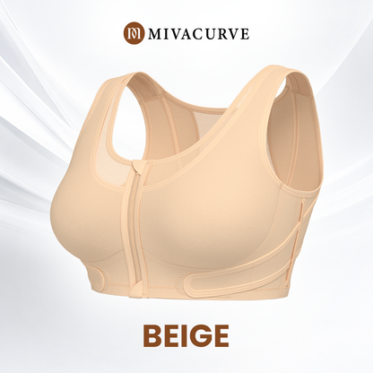 MivaCurve - Posture-Support & Bounce-Control Zipper Bra